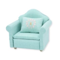 Sofá Miniatura Ratoncito Pérez"Verde Mint" Personalizable